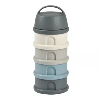 Beaba contenitore per latte in polvere a 4 scomparti grigio