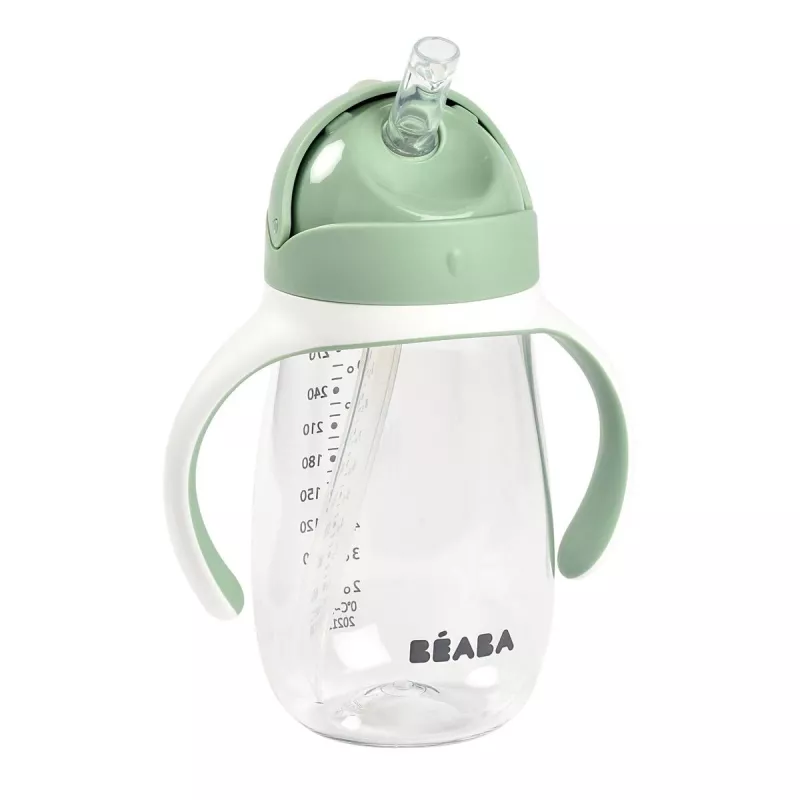 Beaba Niekapek Tritan tazza di transizione 300 ml verde