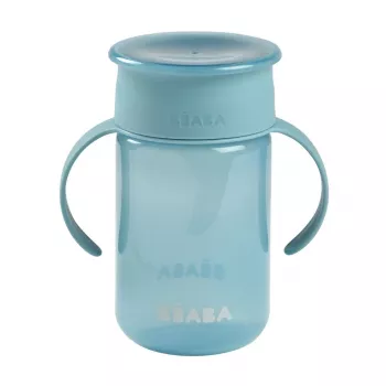 Beaba tazza di transizione 360° blu 200 ml