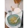 Beaba set alimentazione per neonati in silicone con base a ventosa - verde salvia (913603)