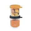 BEABA set di vasetti in vetro con coperchi 2 x 250 ml Night Blue/Honey