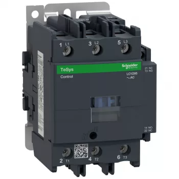 APC Schneider Electric LC1D95P7 TeSys D contattore motore, 3 poli, 95 A, 230 V AC, 1 S + 1 Ö contatti ausiliari