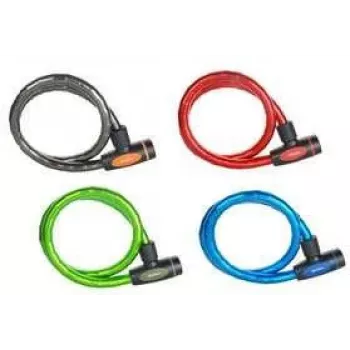 Master Lock 8228EURDPRO lucchetto con cavo regolabile, 1,8m, nero