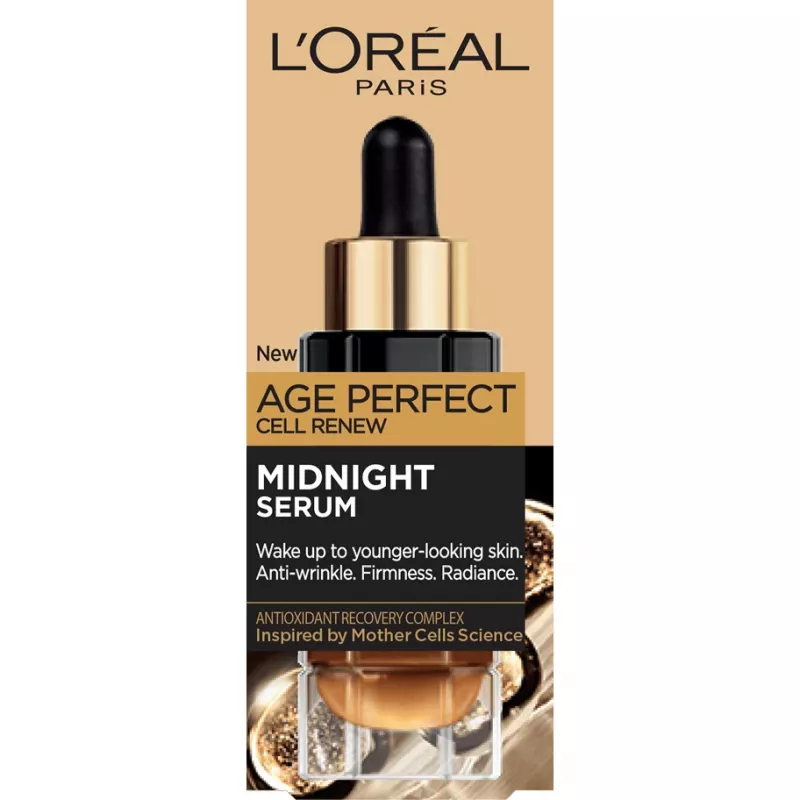 L'Oreal Age Perfect Cell Renew Midnight Siero Antirughe 30ml