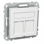 Schneider Electric Presa Dati Actassi S-One Cat6A STP RJ45 Bianco