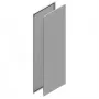 Schneider Electric pannello laterale per case Spacial SF 1200x600mm grigio RAL 7035