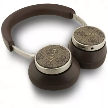 Guess Bluetooth 4G Classic Logo Cuffie wireless on-ear - Braun