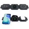 BMW M Collection Stazione di ricarica wireless magnetica Qi2 15W 3-in-1 Blue
