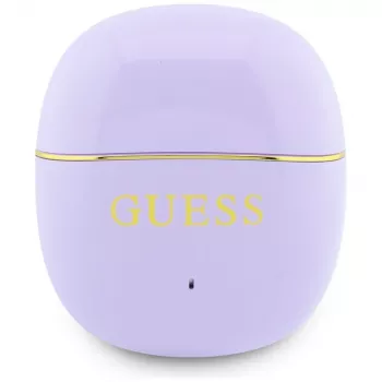 GUESS Glossy Gold Line Classic TWS Auricolari - Lila