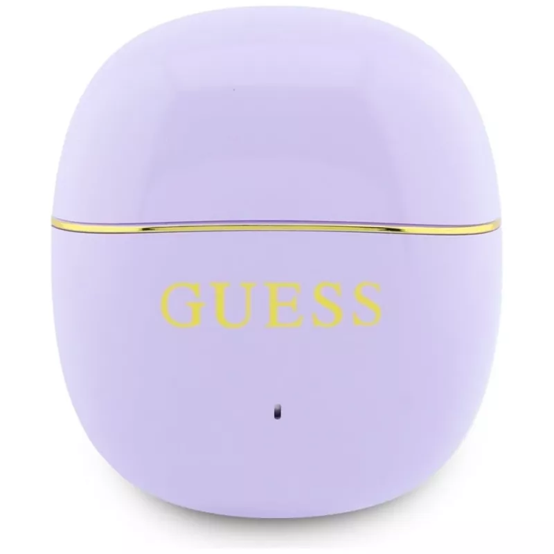 GUESS Glossy Gold Line Classic TWS Auricolari - Lila