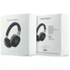 Guess cuffie Bluetooth over-ear con ENC, logo triangolo metallizzato, Nero