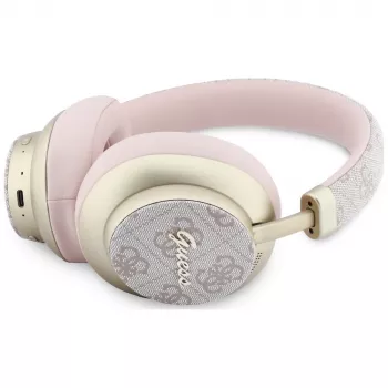 Guess GUE005458 Cuffie Bluetooth over-ear con ENC, Pink