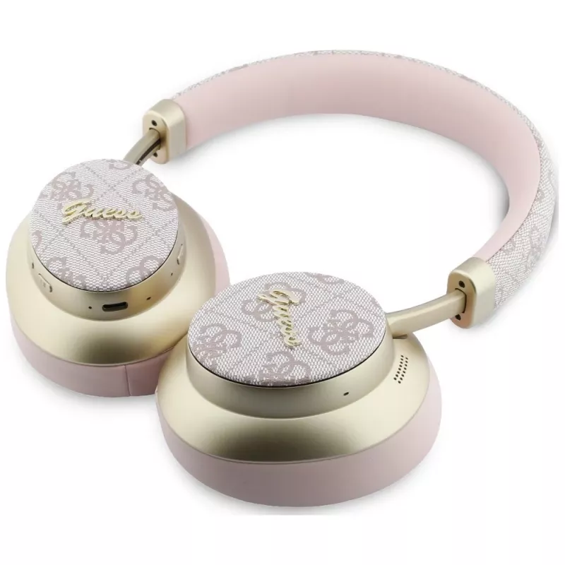 Guess GUE005458 Cuffie Bluetooth over-ear con ENC, Pink