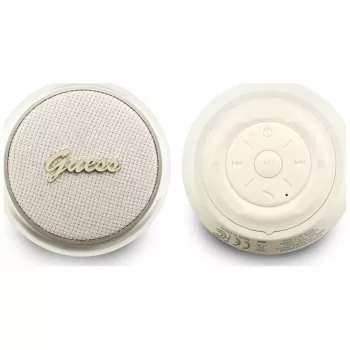 GUESS Diffusore Bluetooth 5W Script MetalLogo Gold
