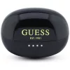 Guess Open-Wearable Cuffie Stereo Bluetooth con finitura metallica, parti elettroplaccate e logo classico nero