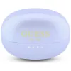 GUESS Cuffie wireless open-ear con finitura metallica e parti placcate, logo classico, Lila