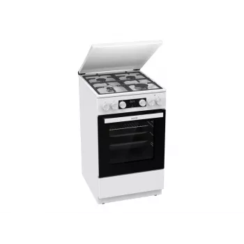 Gorenje GK5C42WF-B cucina a gas-elettrico freestanding, bianco, 50 cm, 70 L