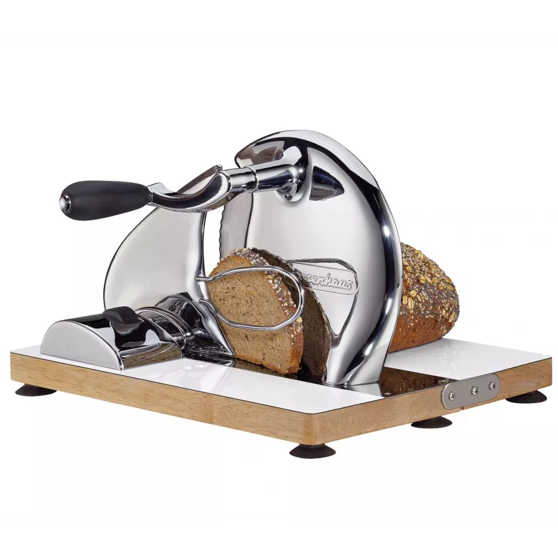 Zassenhaus Vintage tagliere manuale per pane cromato