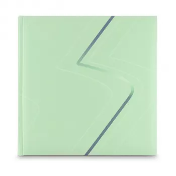 Hama Jumbo Album Fancy 30x30 cm 80 pagine bianche verde