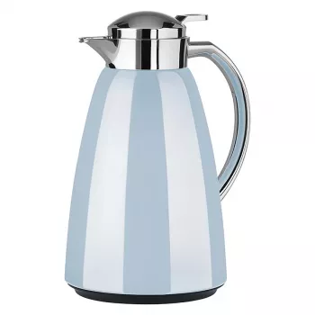 EMSA CAMPO thermos, 1 litro, azzurro / acciaio inox, chiusura QUICK TIP