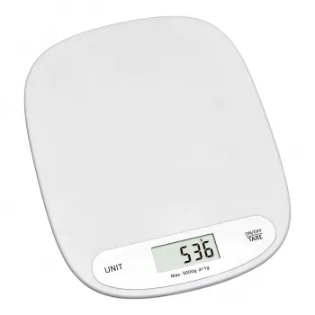 TFA 50.2003.02 bilancia da cucina digitale, capacità 5 kg, bianco, montaggio a parete
