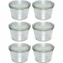WECK barattolo con coperchio 370ml set da 6 pezzi
