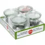 WECK barattolo per conserve 0,5L set da 4 pezzi