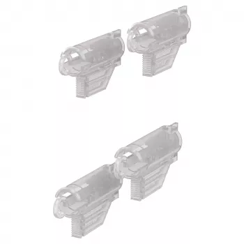 ABB 2CPX031434R9999 set per montaggio a parete cava per case UK600, 3 file, 36 unità modulo, bianco (RAL 9010)