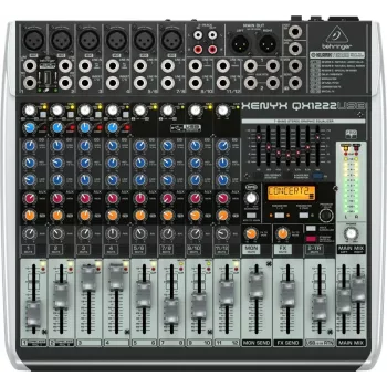 Behringer QX1222USB mixer audio 16 canali