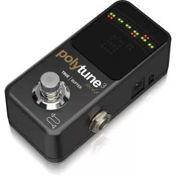 TC Electronic Polytune 3 Noir pedale accordatore polifonico
