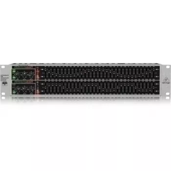 Behringer FBQ3102HD equalizzatore grafico stereo duale 31 bande con rilevamento feedback FBQ