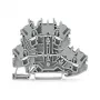 WAGO 2002-2201 TOPJOB S morsetto passante a 2 conduttori, 2,5 mm², 500 V, grigio