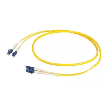 Jumper duplex EFB Elektronik LC-LC OS2 Flat Twin 3m giallo