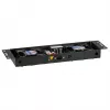 EFB-Elektronik BASIC unità ventola 2-fach, incl. termostato, RAL 9005 Plug & Play, per armadio a parete IP55