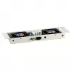 EFB-Elektronik BASIC unità ventola 2-fach, incl. termostato, RAL 9005 Plug & Play, per armadio a parete IP55