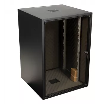 EFB Elektronik OFFICE armadio di rete 18U 19 inch 600x900x900 mm Jet Black RAL 9005