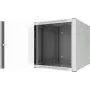 EFB Elektronik armadio a parete 19 pollici 12U profondità 800 mm preassemblato RAL7035