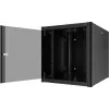 EFB Elektronik armadio a parete 19 pollici 12U, profondità 800 mm, preassemblato, RAL 9005 (691912TS.80)