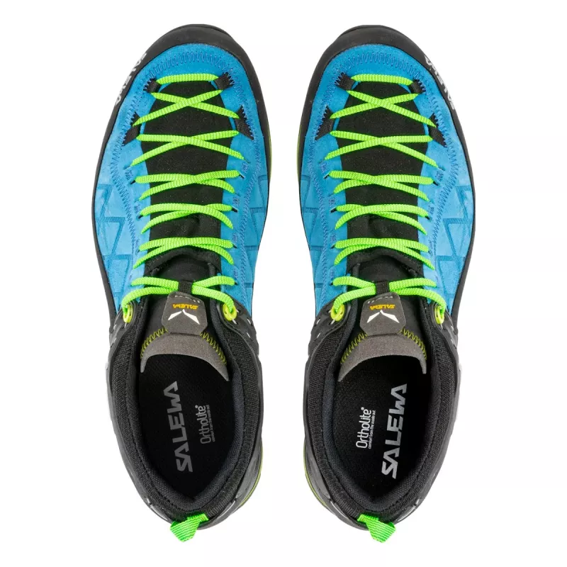 Salewa Mountain Trainer 2 GTX scarpe da trekking - blu/verde neon, taglia 46