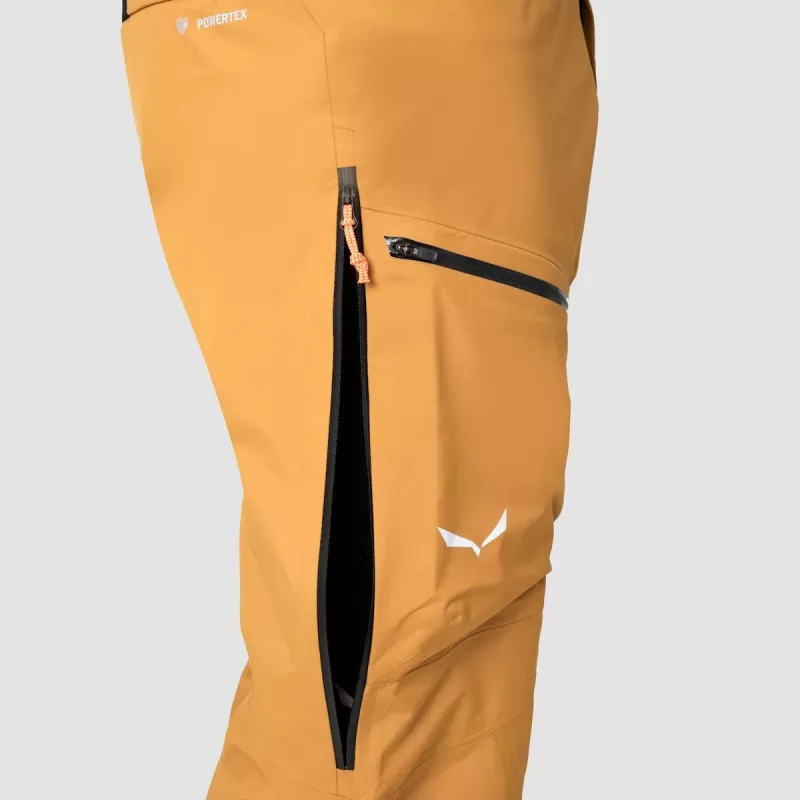 Salewa Sella 3L PTX pantaloni - Golden Brown - taglia S