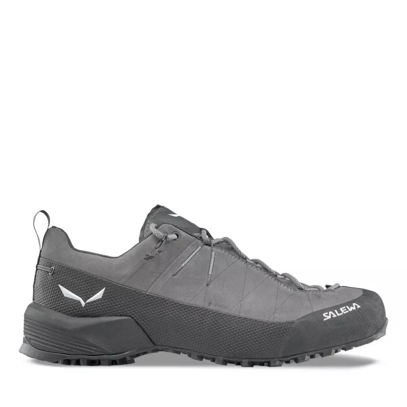 Salewa Wildfire Leather 2 GTX scarpe da avvicinamento - Quiet Shade/Black, taglia 46,5