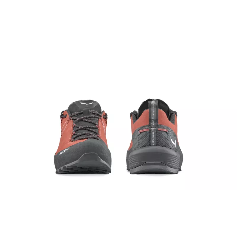 Salewa Wildfire Leather 2 GTX scarpe da avvicinamento per donna - Etruskisch Rot/Schwarz, taglia 36