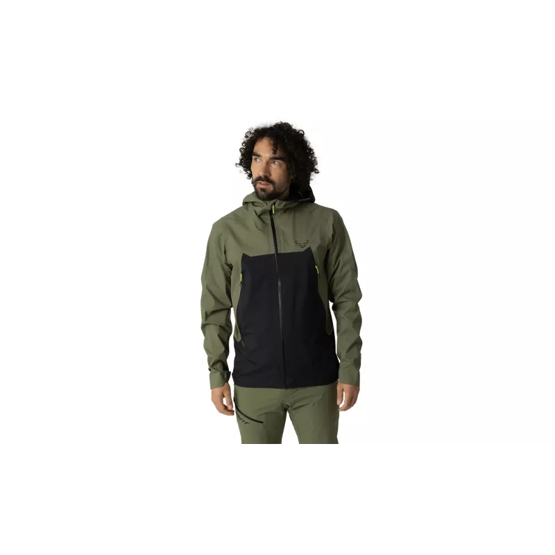 SALEWA Dynafit Transalper 3L Jacket - Military Green, taglia S