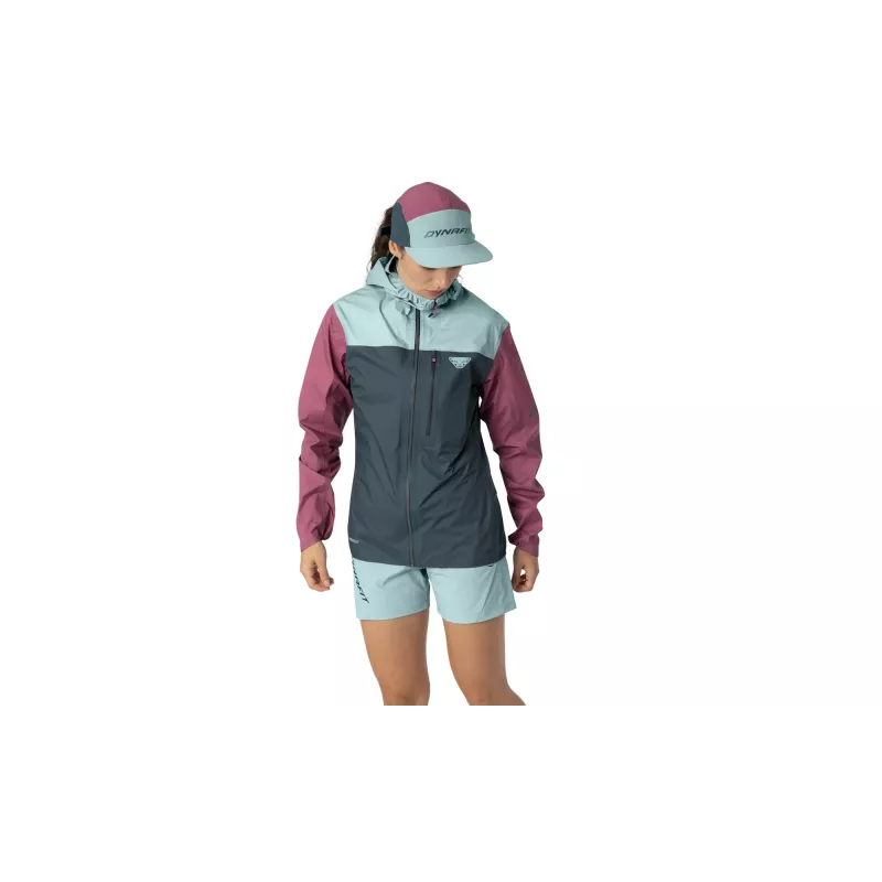 SALEWA Dynafit Traverse 3L giacca donna - Cinder/Cloud Blue, XS