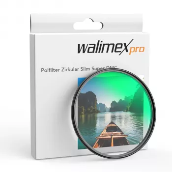Filtro polarizzatore circolare Walimex Pro Circular Polarizer Slim Super DMC 82mm