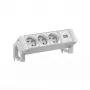 Bachmann DESK2 ALU WHITE 3xUTE 0 937.412 2m GST18 RAL9010
