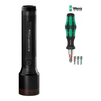 Torcia Ledlenser P6R Core + set WERA
