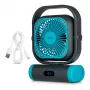 Ventilatore da campeggio MEDION LIFE Camping Fan E10 TF (MD 12065) grigio/blu