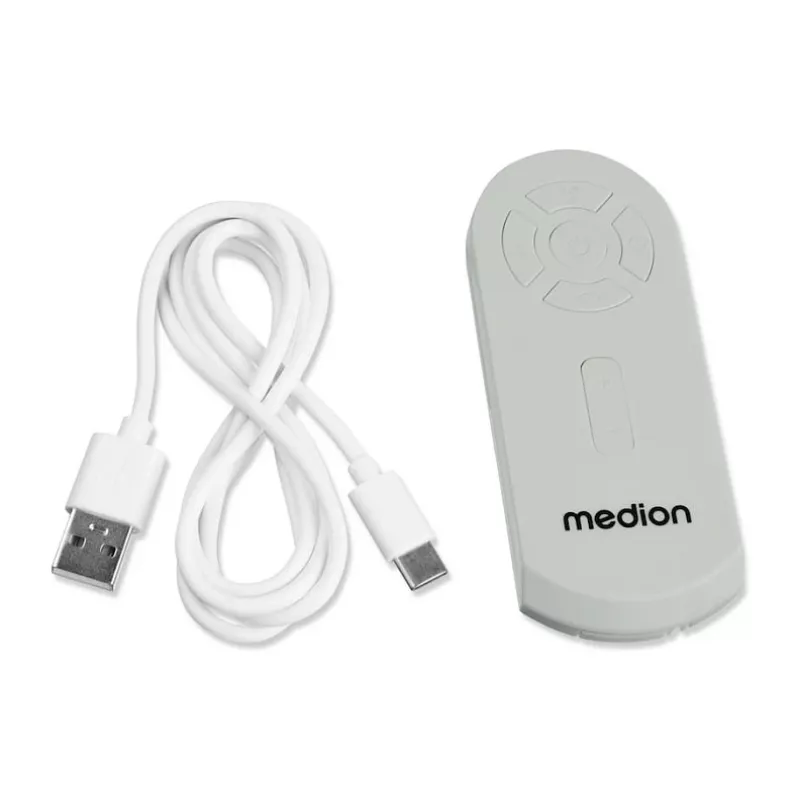 Ventilatore da campeggio MEDION LIFE Camping Fan E10 TF (MD 12065) grigio/bianco