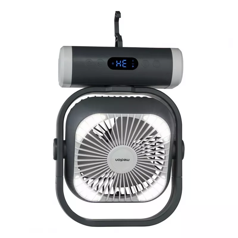 Ventilatore da campeggio MEDION LIFE Camping Fan E10 TF (MD 12065) grigio/bianco